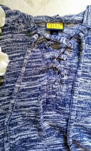 Navy blue Sweater Hoodie